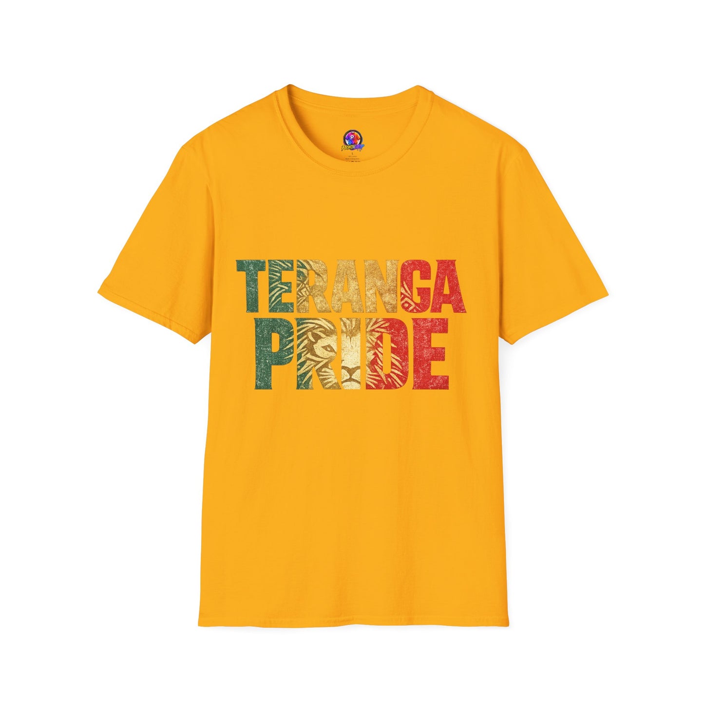 Senegal Teranga Pride T-Shirt — Senegal Flag Colors & Lion Graphic