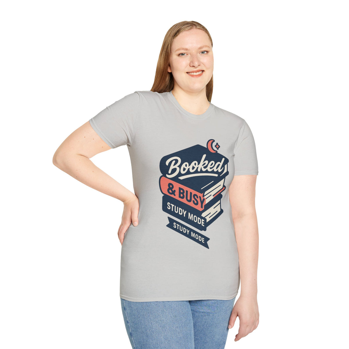 Booked & Busy T‑Shirt – Librarian/Book Lover Reading Gift - Trending Now - August 2026