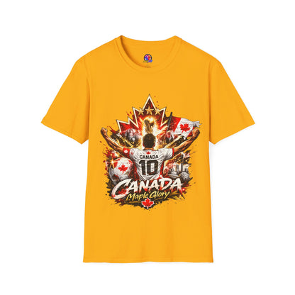 Canada Maple Glory T‑Shirt — Vintage Canadian Maple Leaf Graphic Tee
