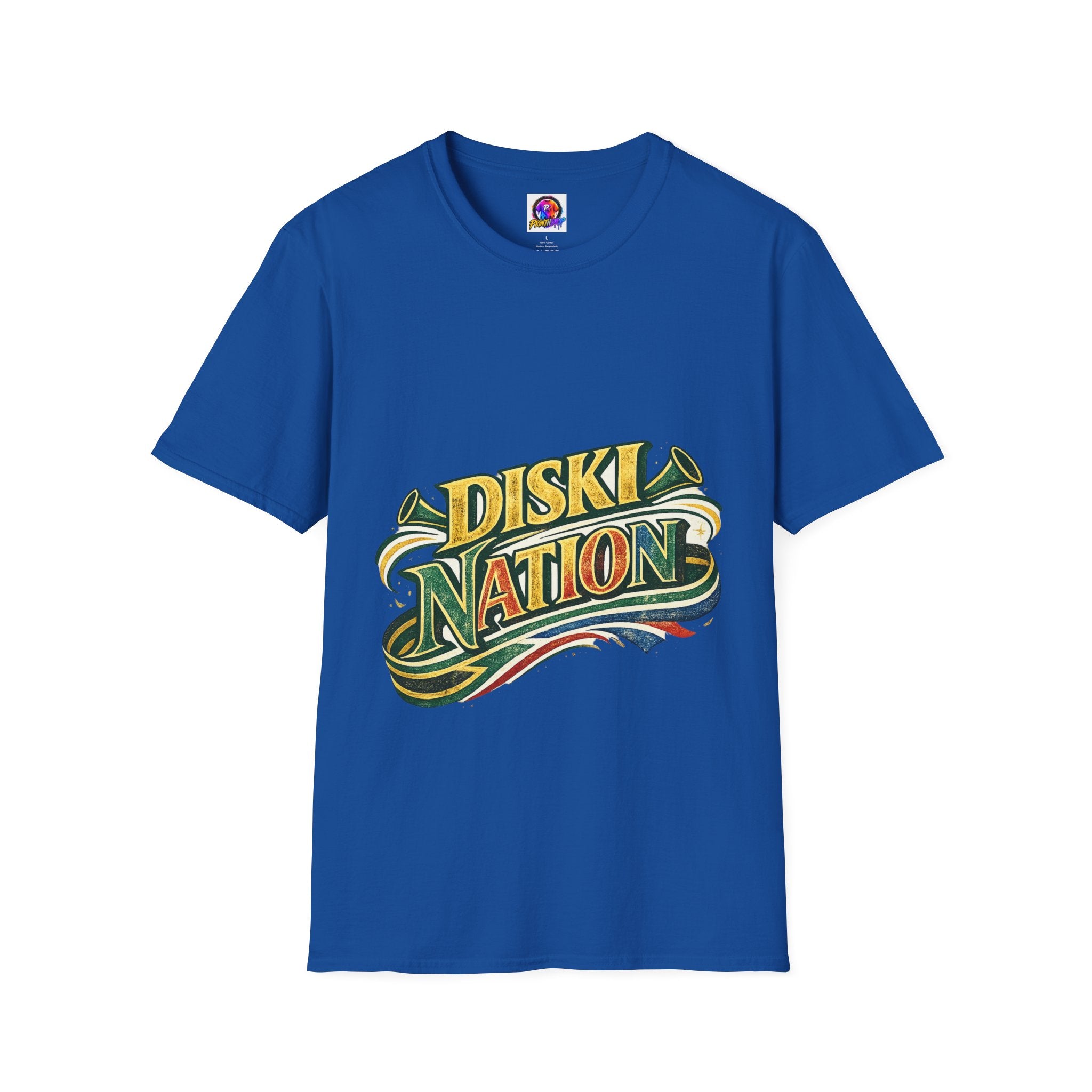 South Africa Diski Nation T-Shirt — Retro Reggae Graphic Tee