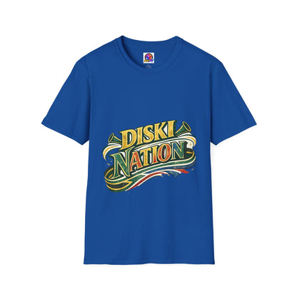 South Africa Diski Nation T-Shirt — Retro Reggae Graphic Tee