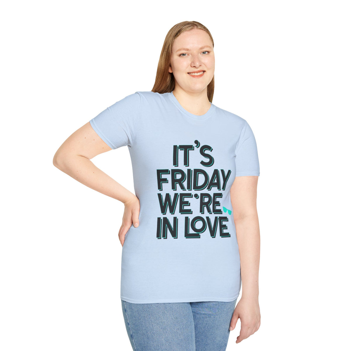 It's Friday We're In Love T-Shirt — Retro Indie Band Vibe Tee - Trending Now - August 2026