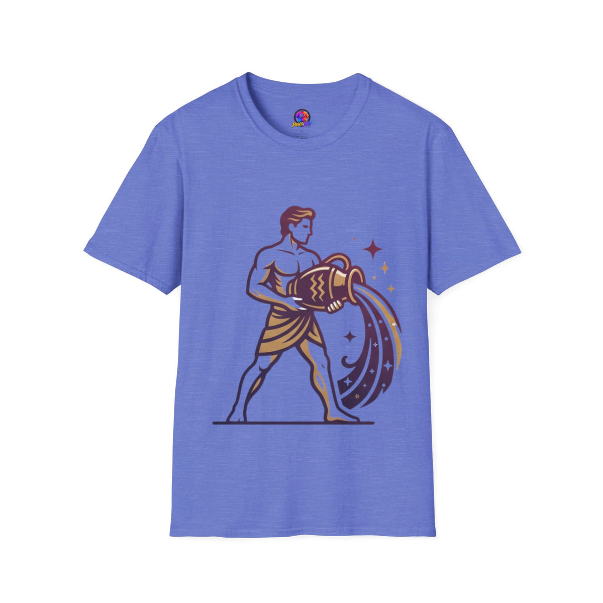 Aquarius Zodiac T-Shirt — Water Bearer Astrology Tee