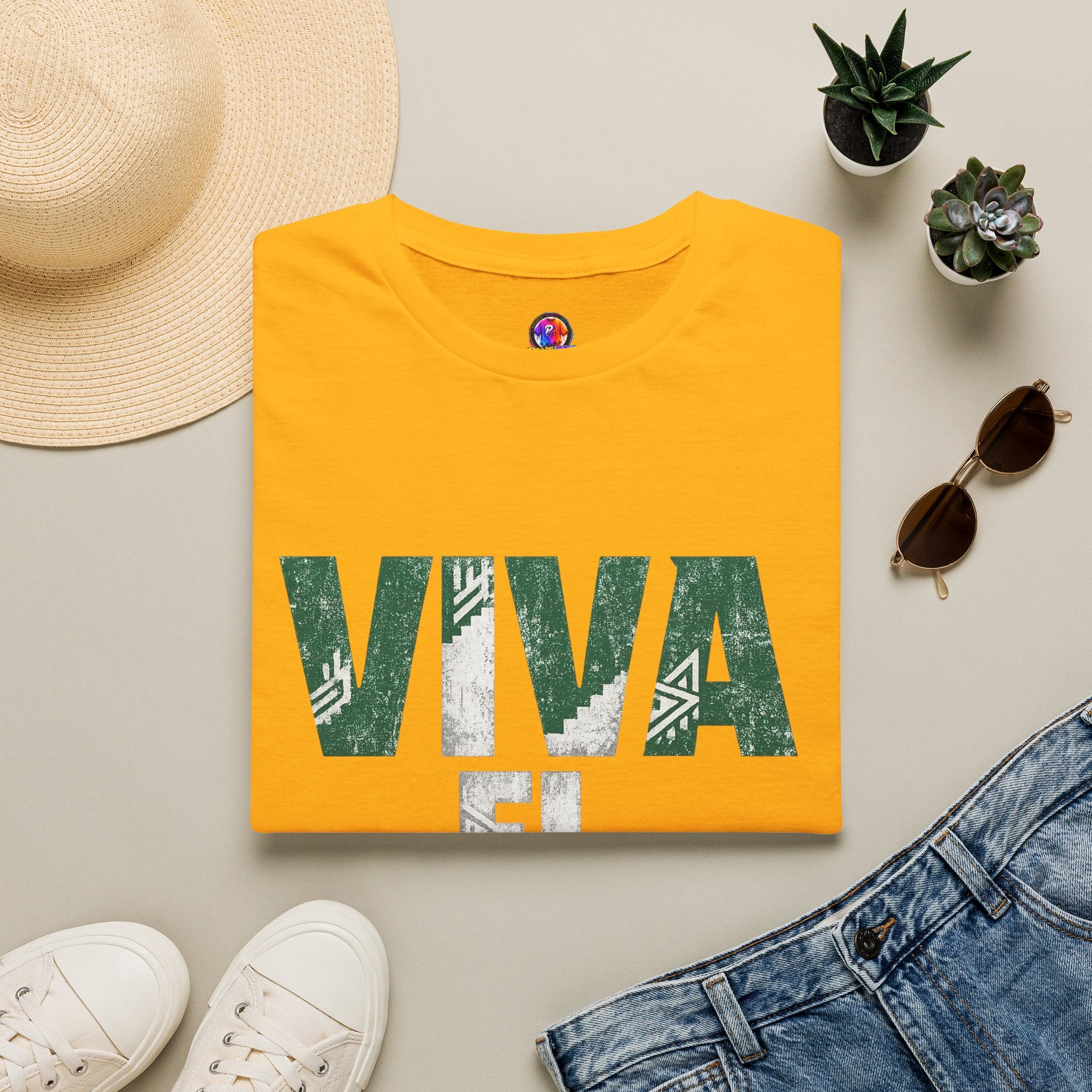 Mexico T-Shirt — "Viva El Fútbol" Mexican Soccer Graphic Tee