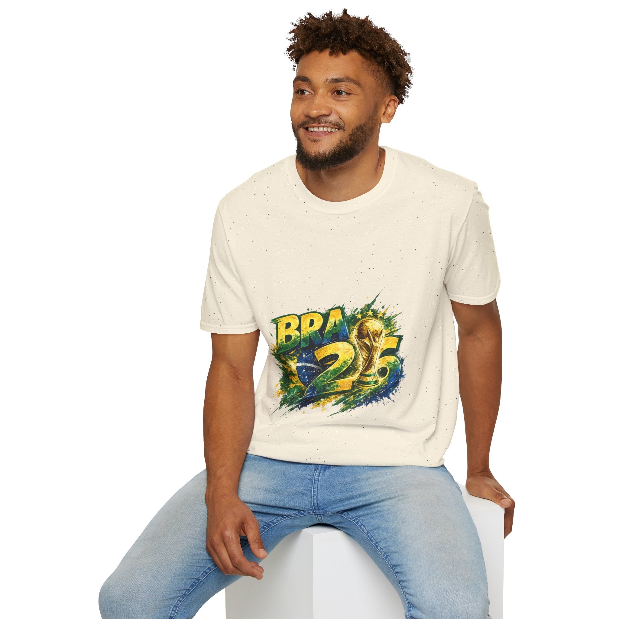 Brazil 25 T‑Shirt — Brazil Soccer World Cup Graphic Tee
