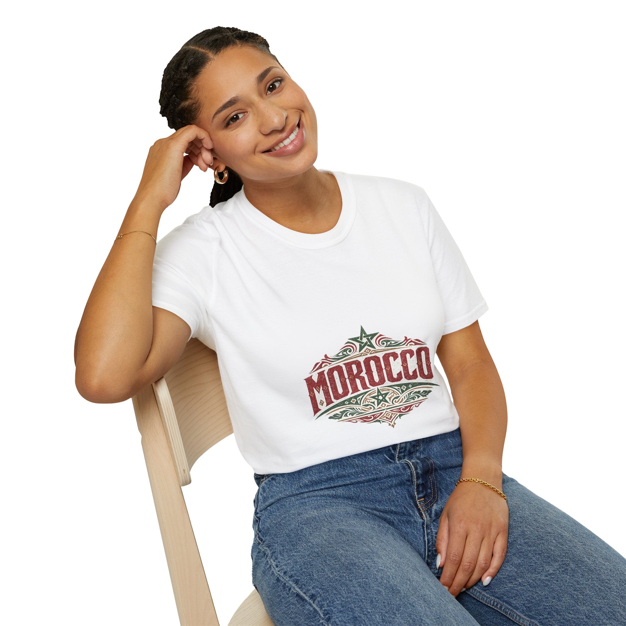 Morocco Vintage Graphic T-Shirt — Retro Travel Tee