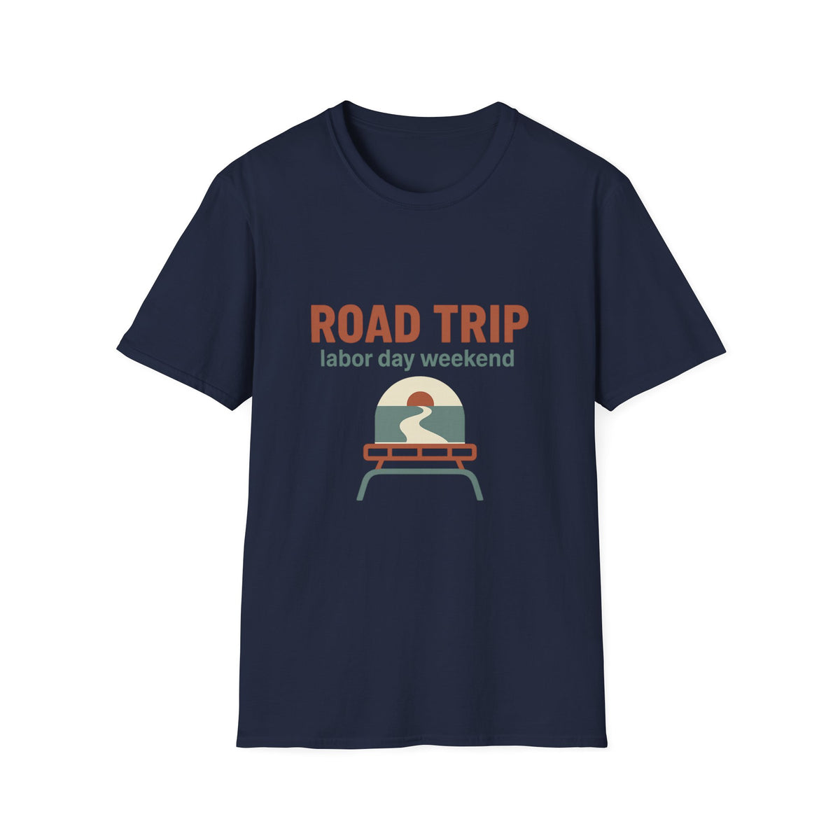 Road Trip Labor Day Weekend T-Shirt — Vintage Camper Travel Tee - Trending Now - August 2026