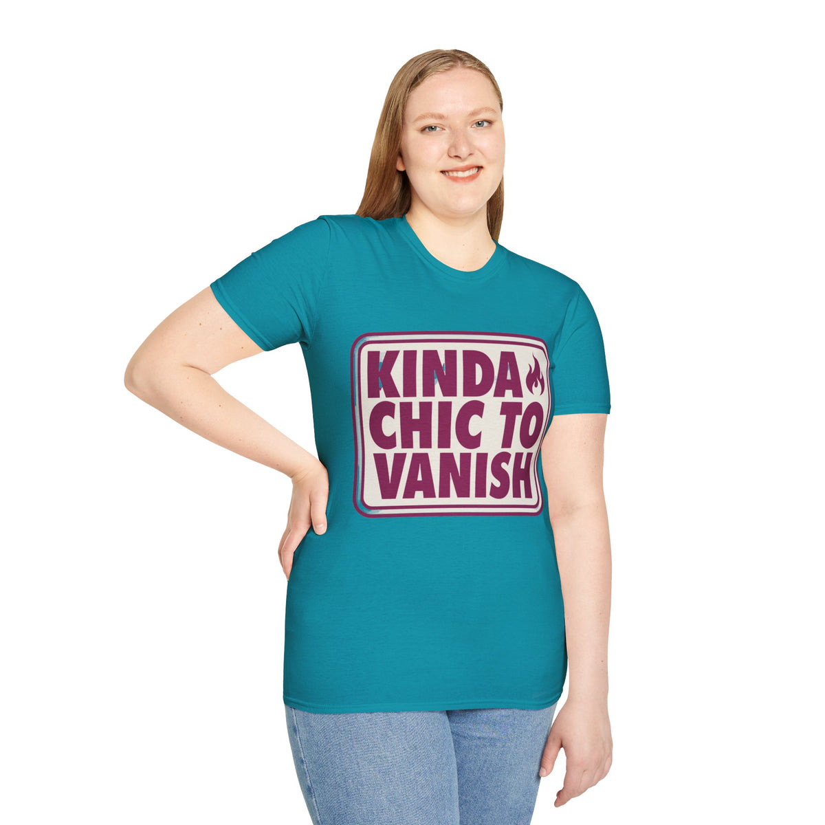 Kinda Chic to Vanish Graphic T-Shirt - Trending Now - August 2026