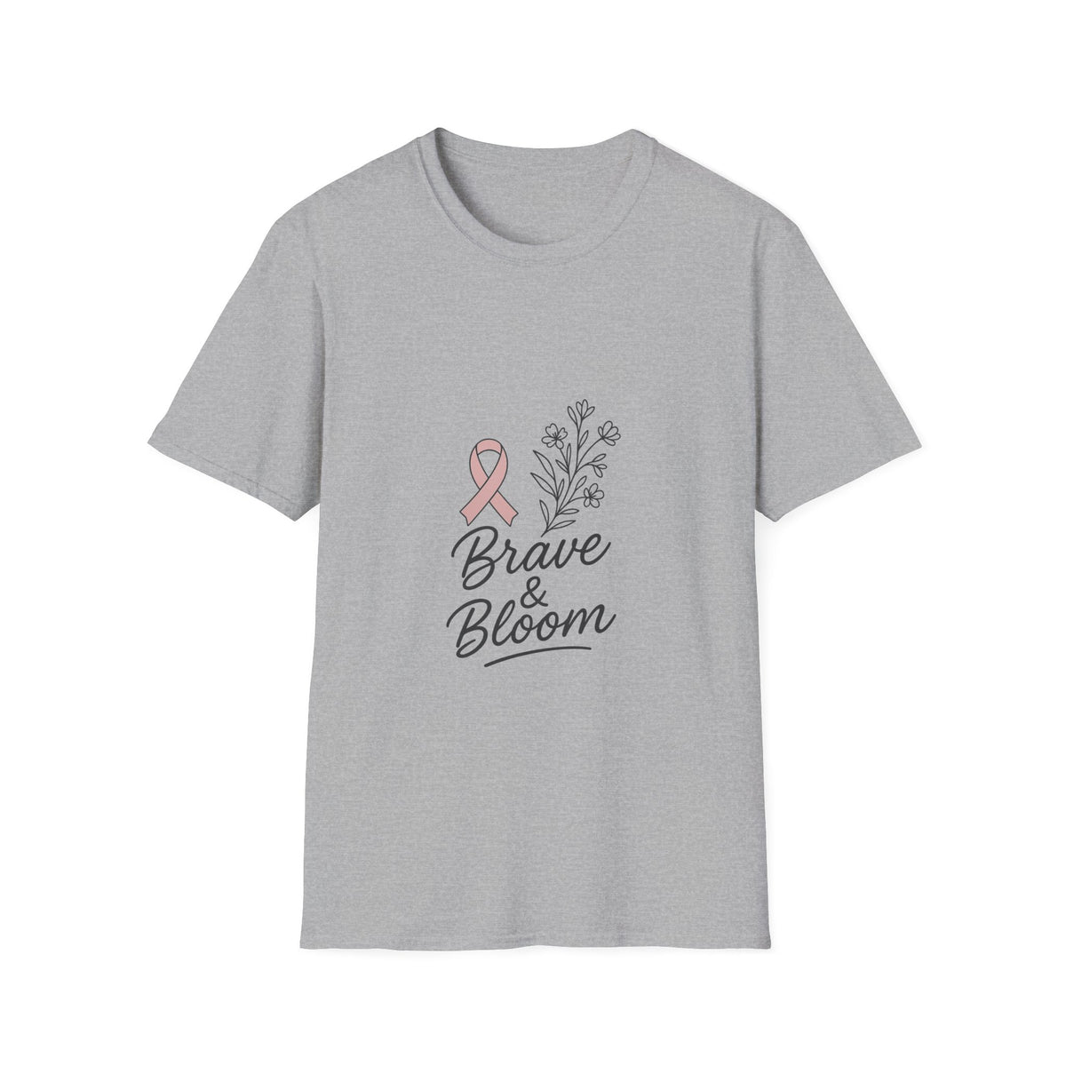 Brave to Bloom Breast Cancer Awareness T-Shirt - Trending Now - October 2026