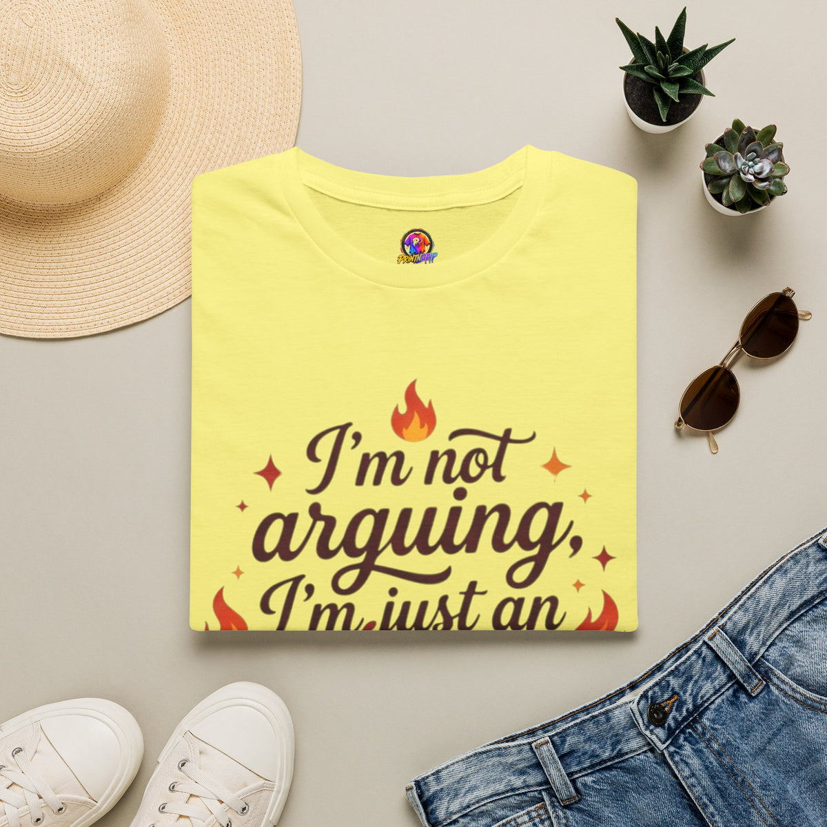 Aries Zodiac Tee — “I’m Not Arguing, I’m Just an Aries Explaining Why I’m Right”
