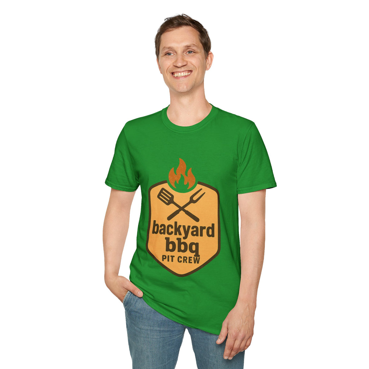 Backyard BBQ T-Shirt — Grilling Badge Tee - Trending Now - August 2026