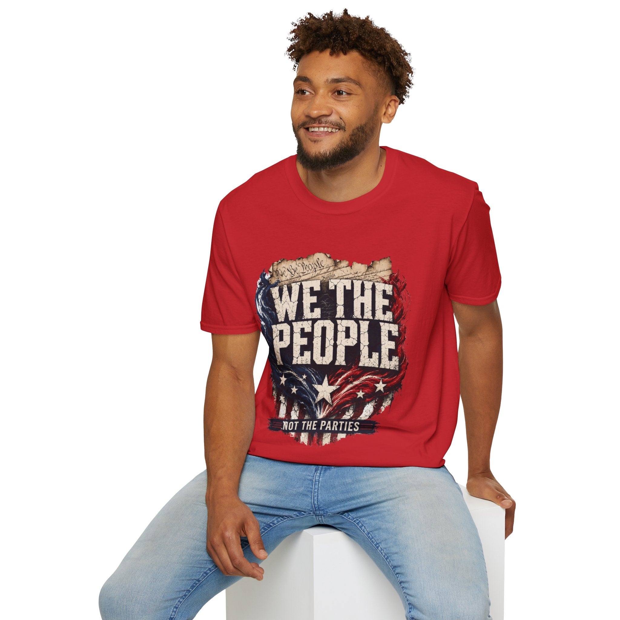 We The People T‑Shirt — Patriotic Americana Tee with ‘We The People’ Design