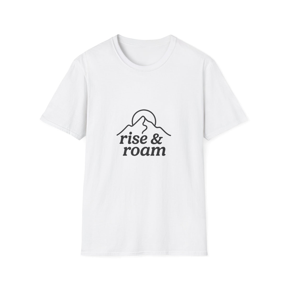 Vintage Mountain Logo T-Shirt — "Peace & Power" Graphic Tee - Trending Now - August 2026