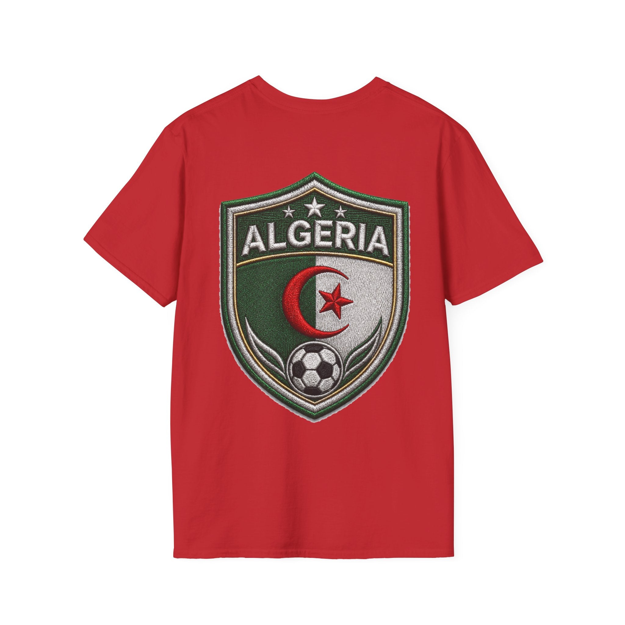 Algeria Football Fan Tee — "Green Desert Fire" Soccer Shirt