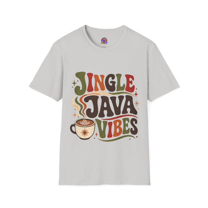 Retro "Jingle Java Vibes" T-Shirt