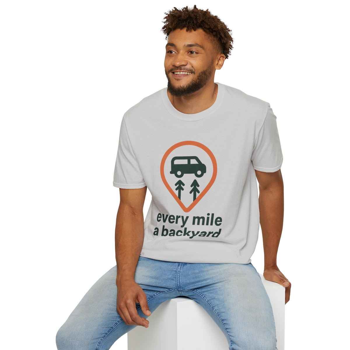 Minimalist Campervan T‑Shirt — Tiny Van Badge Graphic - Trending Now - August 2026