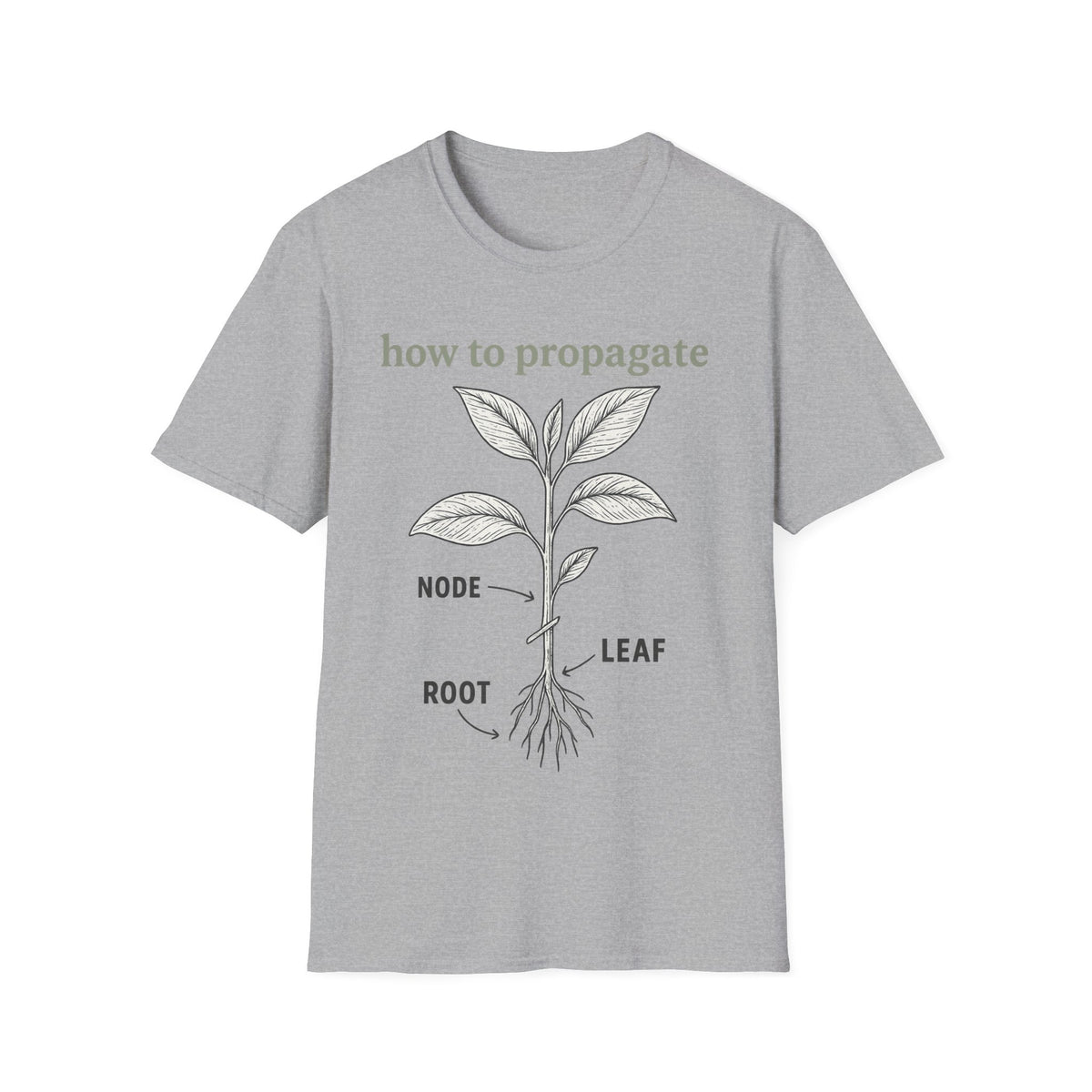 How to Propagate Plant T-Shirt — Botanical Propagation Guide Tee - Trending Now - September 2026