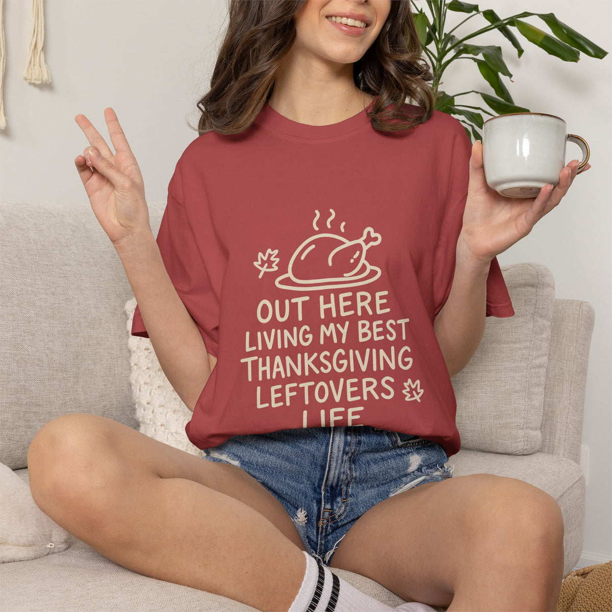 Thanksgiving Leftovers Life T-Shirt - Trending Now - October 2026