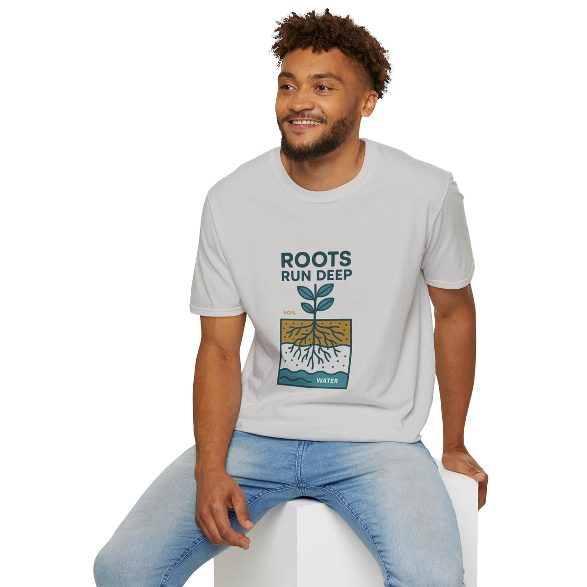 Roots Run Deep T-Shirt — Eco Plant Graphic Tee - Trending Now - August 2026