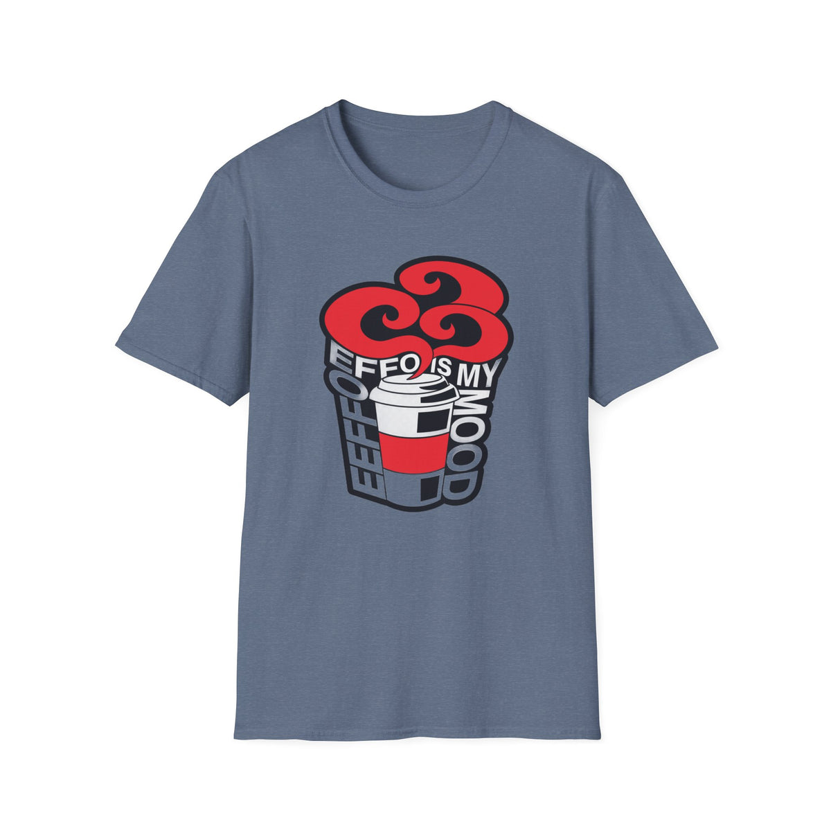 T‑Shirt — “Coffee Is My Co-Pilot” Retro Heart Coffee Cup Graphic Tee - Trending Now - August 2026