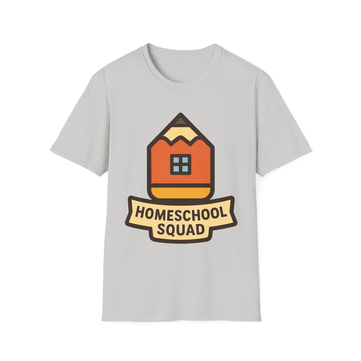 "Homeschool Squad" Cute School Emblem Tee | Homeschooling Teacher T-Shirt - Trending Now - September 2026