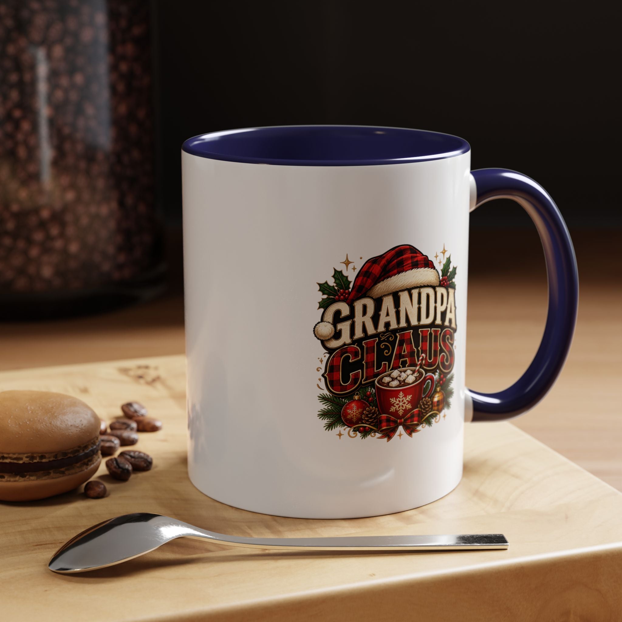 Accent Coffee Mug Grandpa Claus