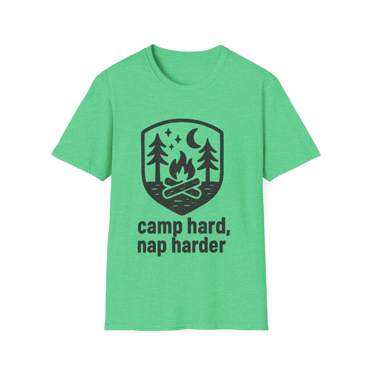 Adventure Forest T‑Shirt — Vintage Night Camping Crest - Trending Now - September 2026
