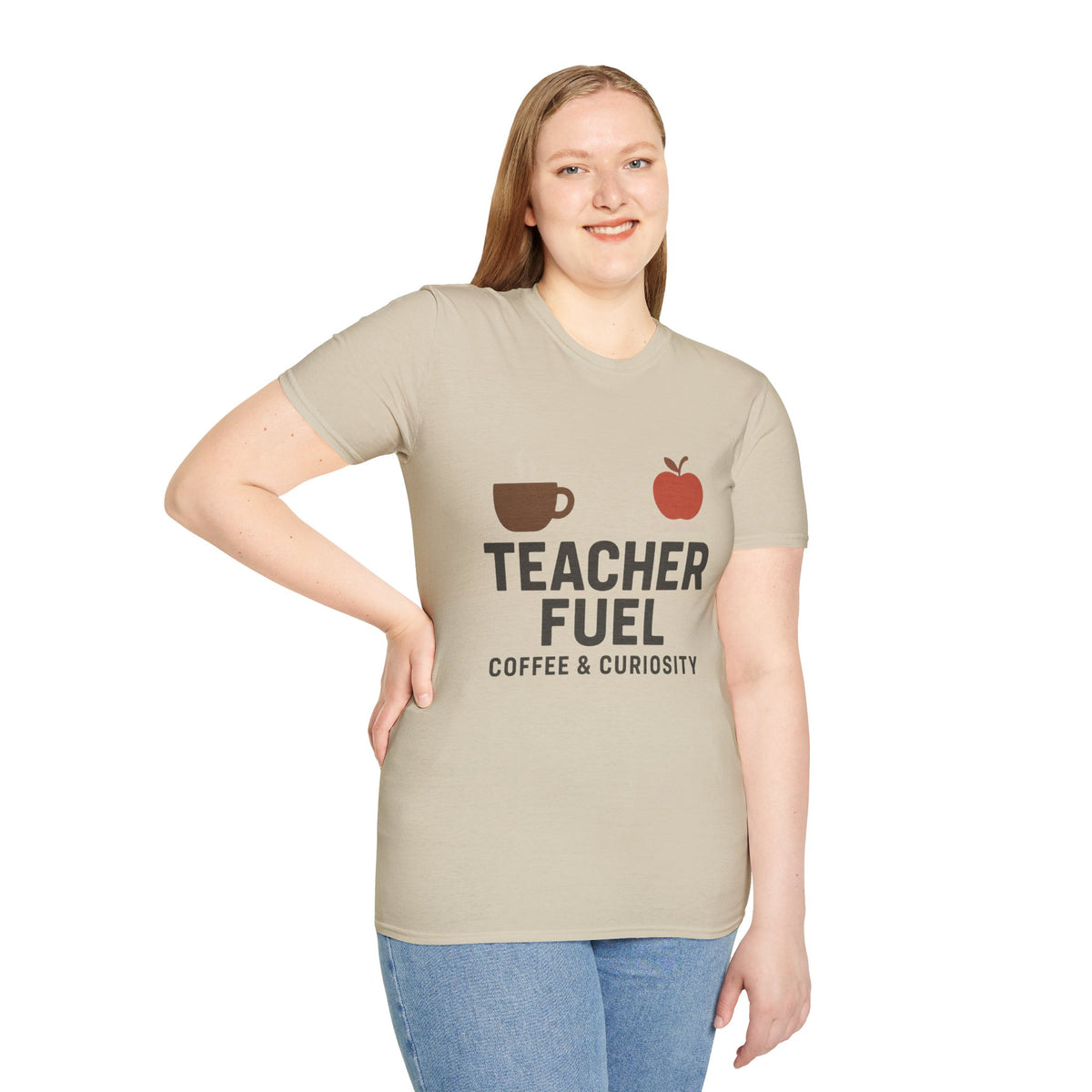 Teacher Fuel T‑Shirt — Coffee & Apple Graphic Tee for Teachers - Trending Now - August 2026