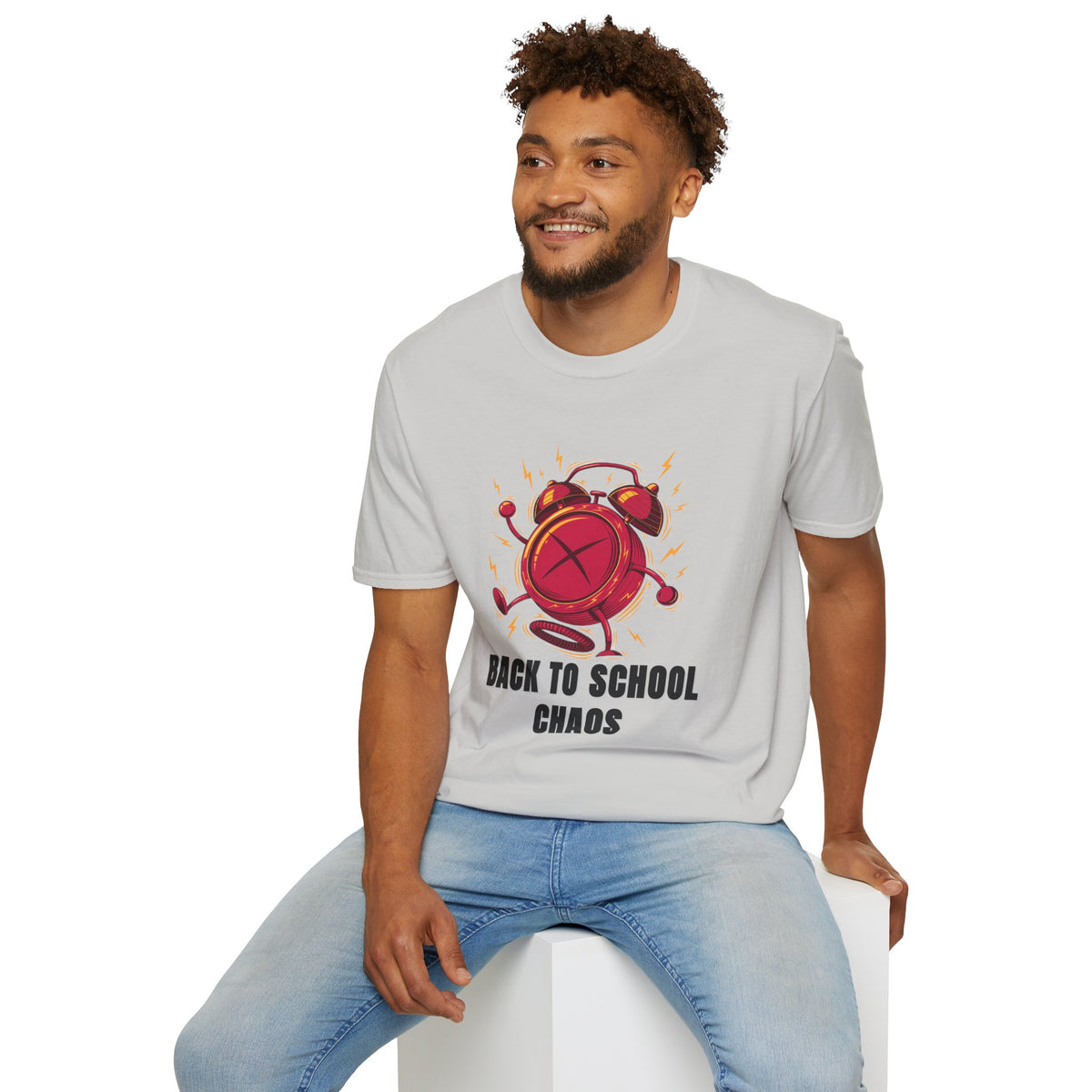 Back to School Chaos T-Shirt — Funny Alarm Clock Graphic Tee - Trending Now - August 2026
