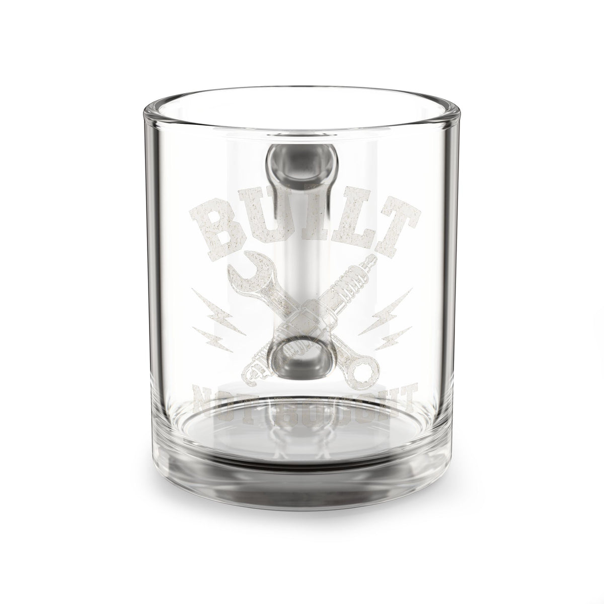 Glass Mug, 10oz Milo Bailey Dog Dad Mom Glass Mug, 10oz