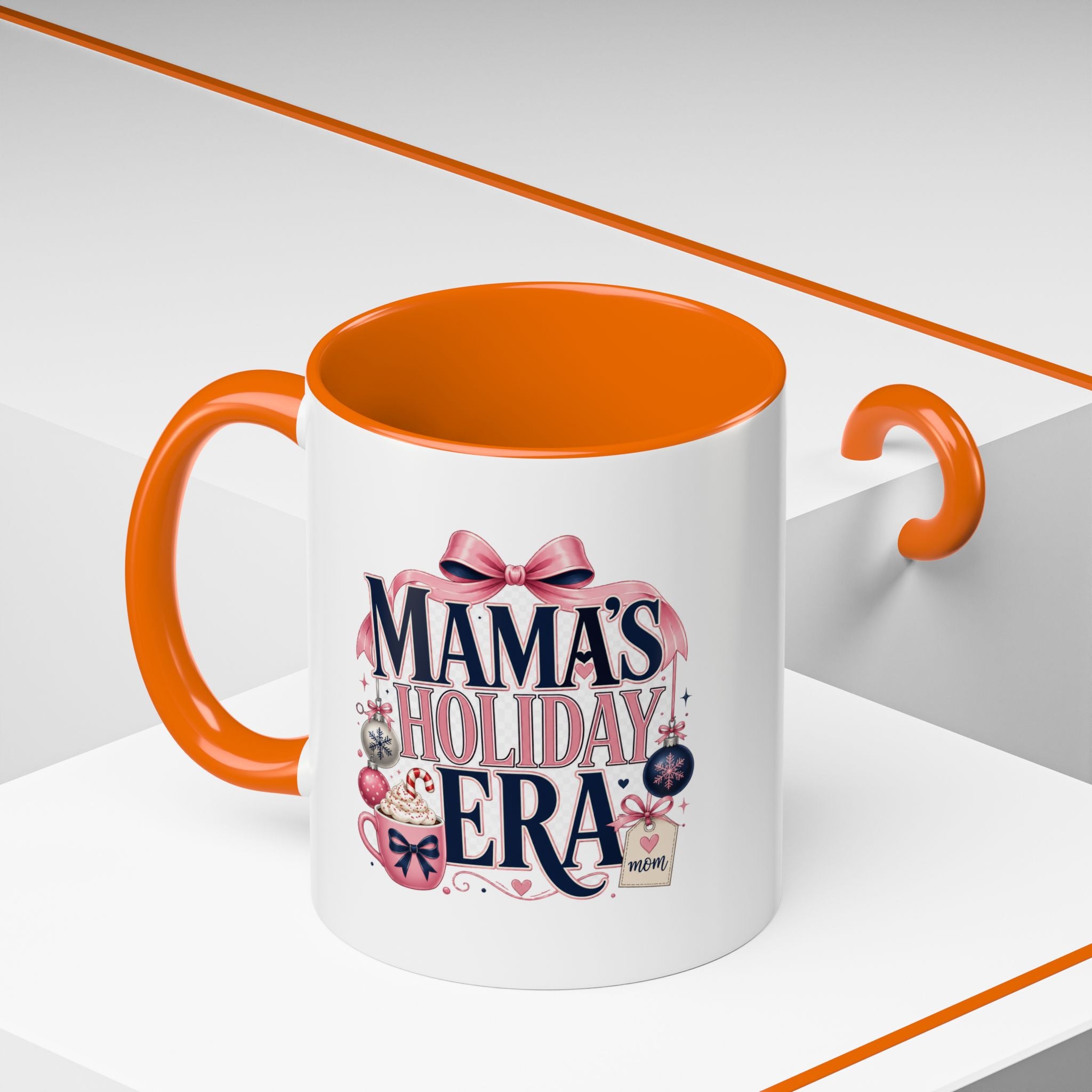 Modern Day Christmas Mama's Holiday Era Coffee Mug – Festive Christmas Mom Gift