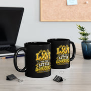 Love for the Little Warriors Black Childhood  Cancer Awareness Mug (11oz & 15oz)