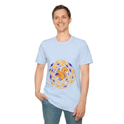Squirrel Swirl Graphic T-Shirt — Playful Orange & Purple Nature Tee - Trending Now - September 2026