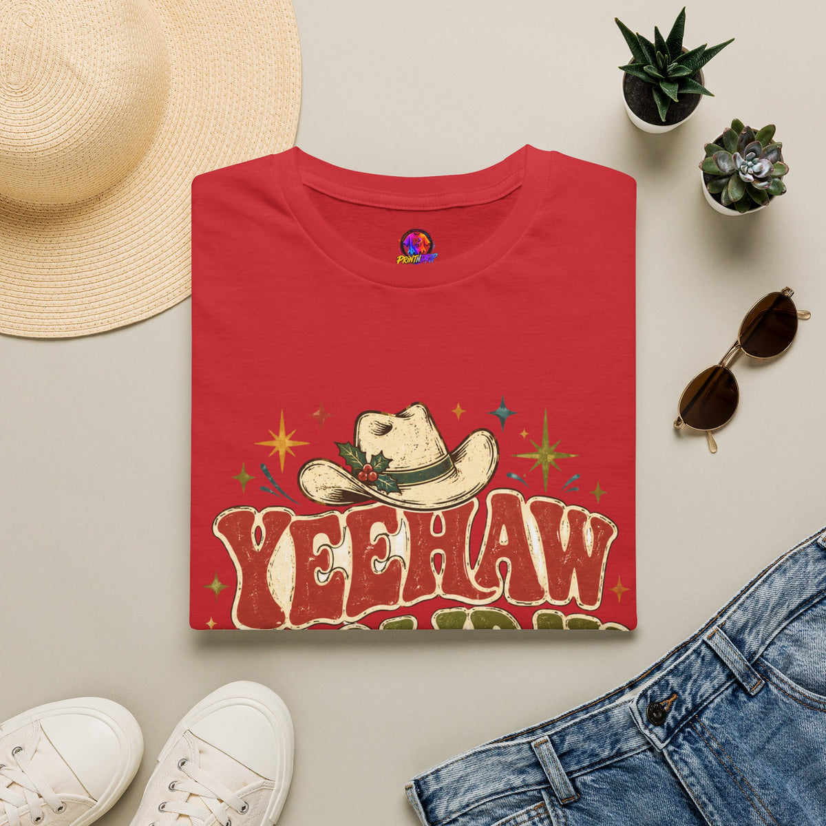 Yeehaw Holiday Mood T-Shirt