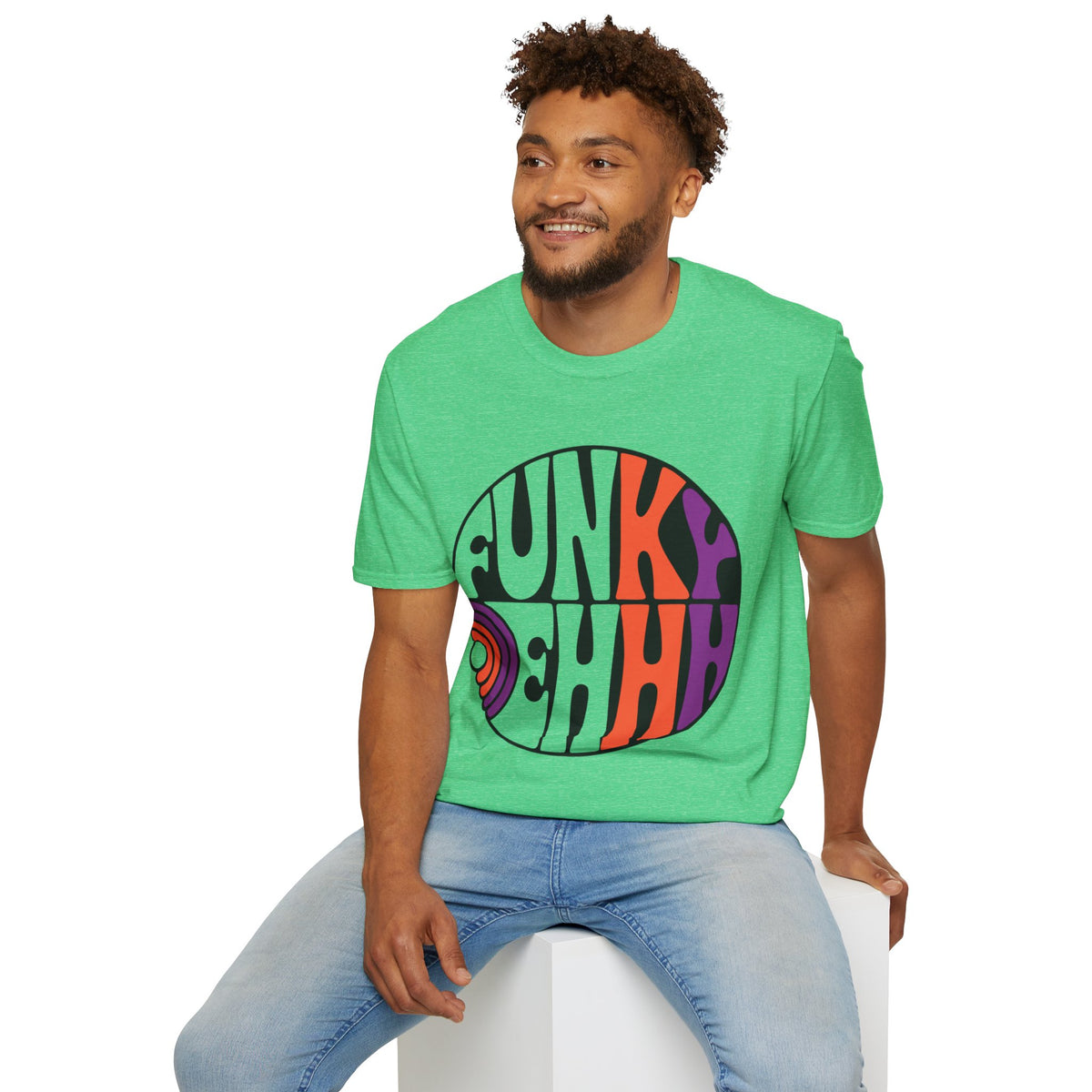 Funk Vibes Graphic T-Shirt — Retro 70s Circle Design - Trending Now - August 2026