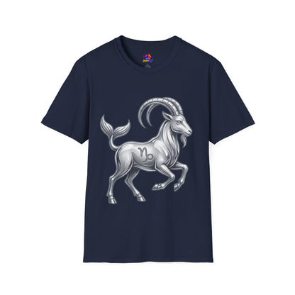 Capricorn Goat Zodiac T-Shirt — Mythical Sea-Goat Horoscope Tee