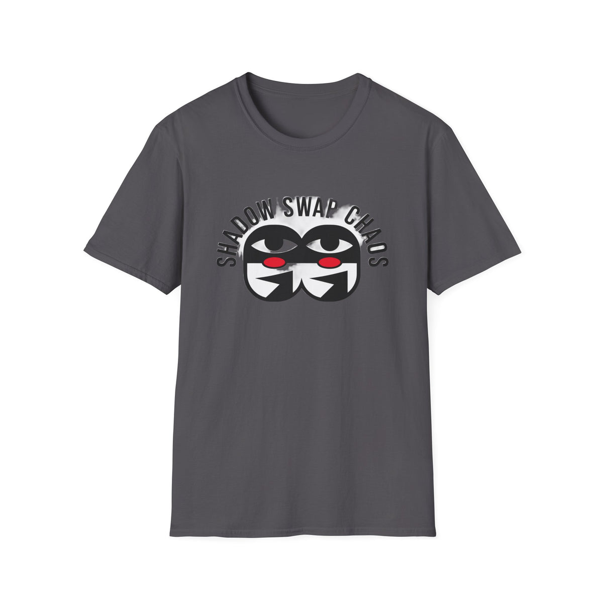 Shadow Swap Chaos T-Shirt — Graphic Anime Mask Tee - Trending Now - August 2026