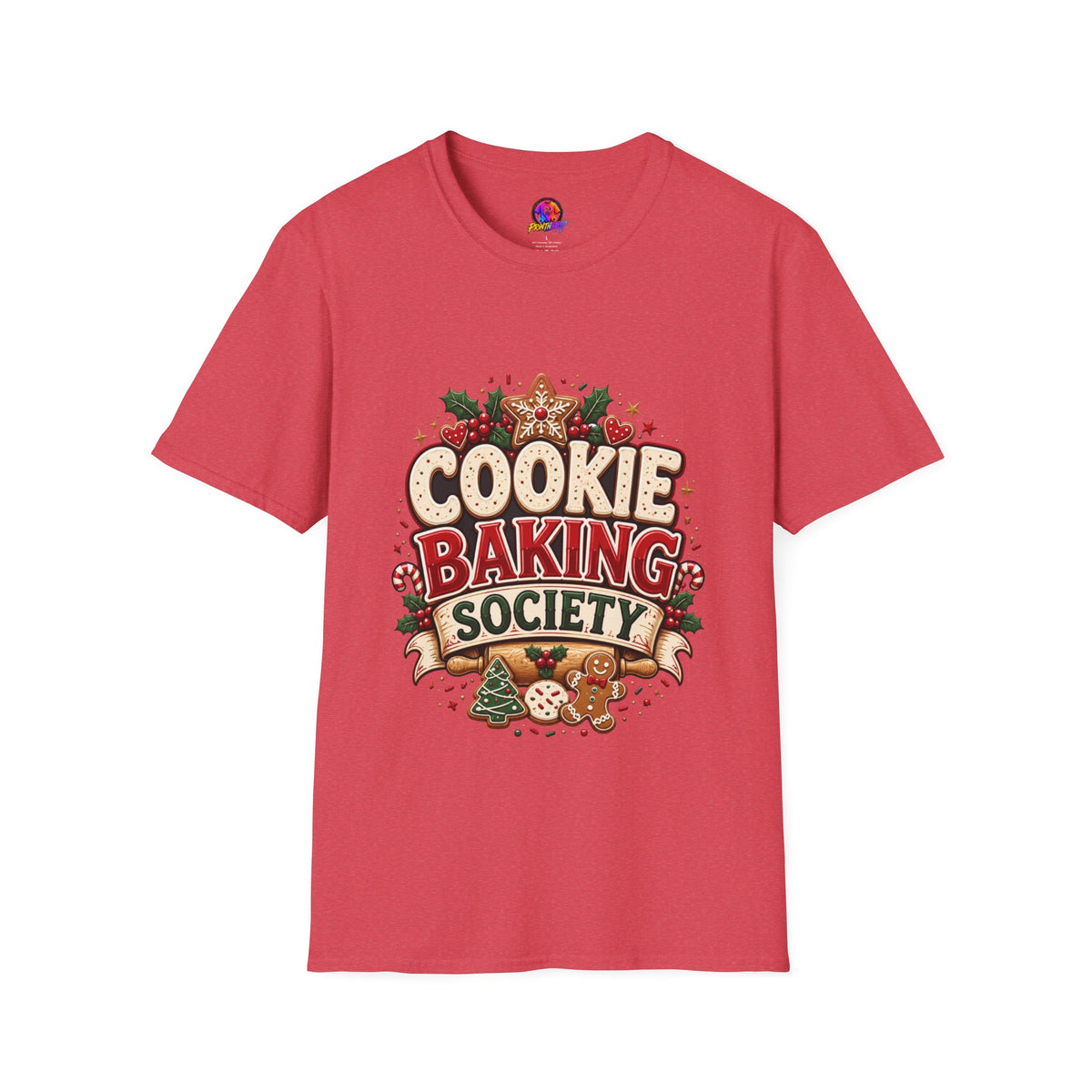Cookie Baking Society T-Shirt — Holiday Baking Graphic Tee