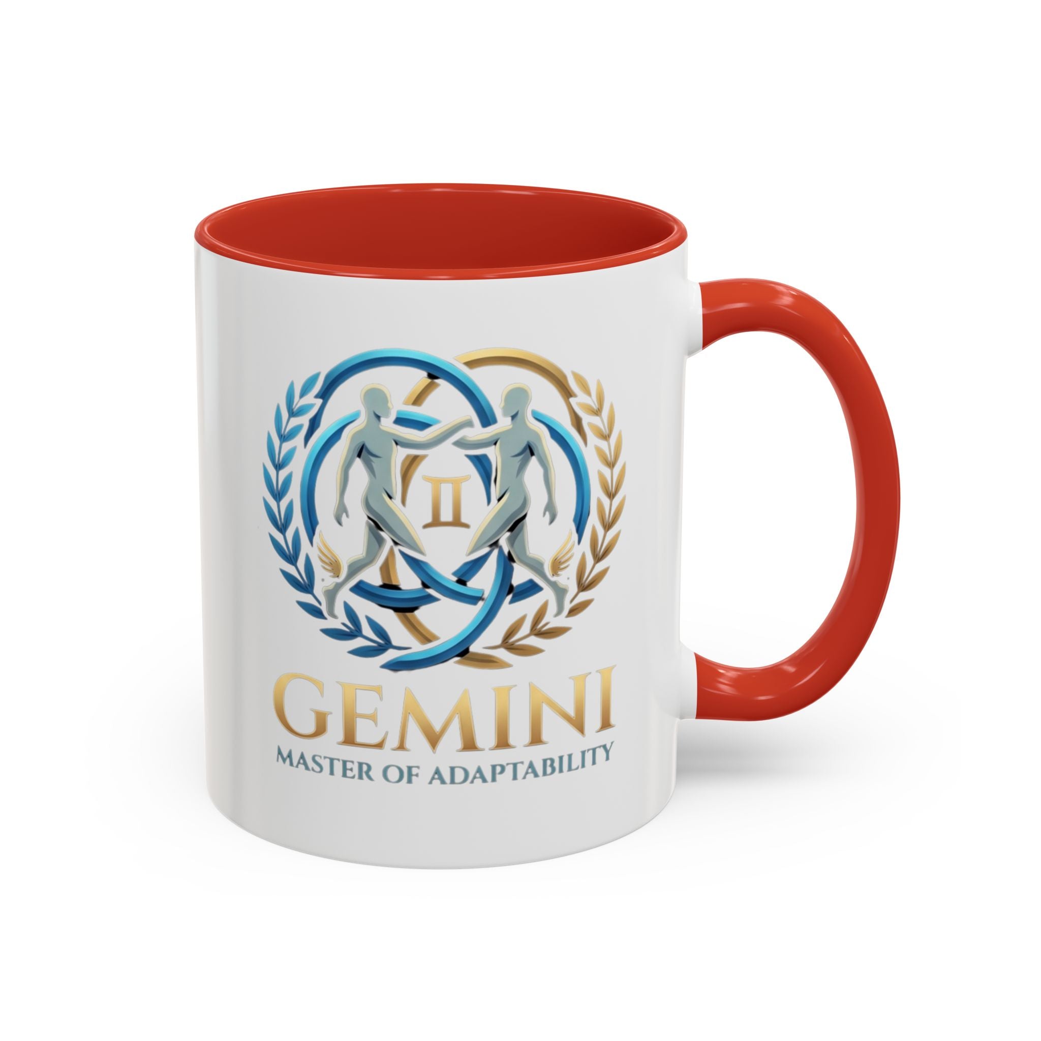 Gemini Zodiac Coffee Mug — 'Master of Adaptability' Accent Mug (11/15oz)