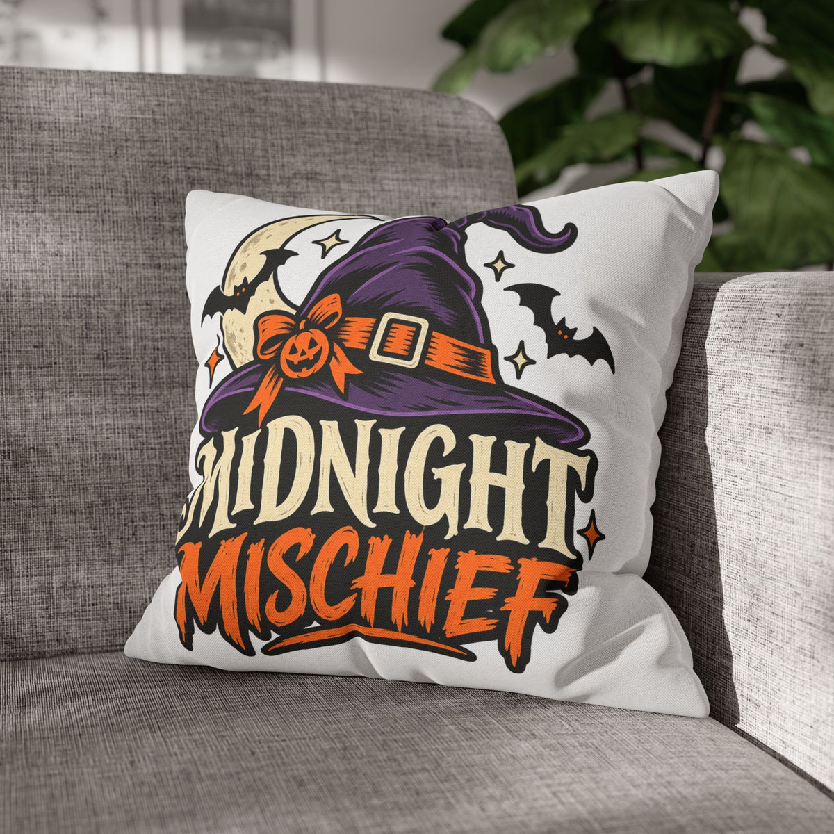 Midnight Mischief Halloween Pillowcase