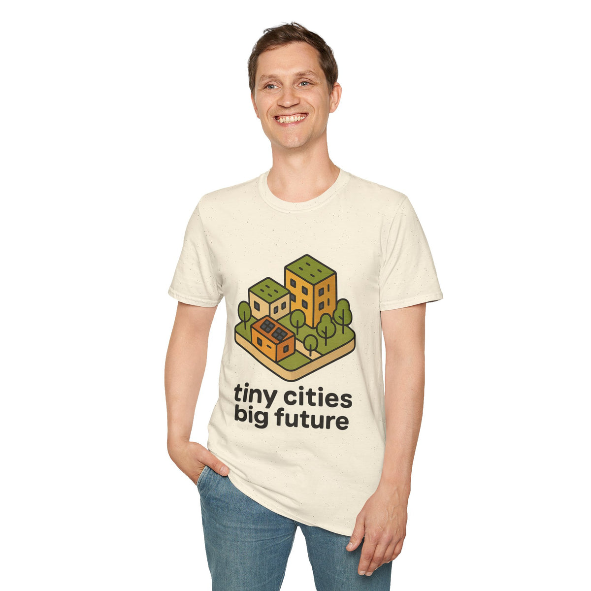 Tiny Cities Big Future T-Shirt — Eco Urbanism Graphic Tee - Trending Now - September 2026