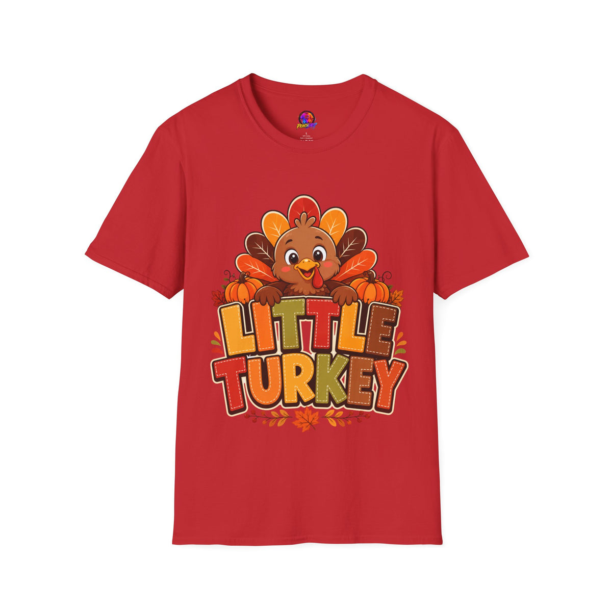 Thanksgiving T-Shirt Little Turkey T‑Shirt – Cute Thanksgiving Kids & Family Tee