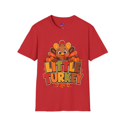 Little Turkey T‑Shirt – Cute Thanksgiving Kids & Family Tee
