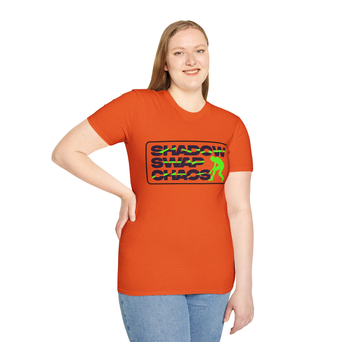 Shadow Swap Chaos T‑Shirt — Retro Neon Graphic Tee - Trending Now - August 2026