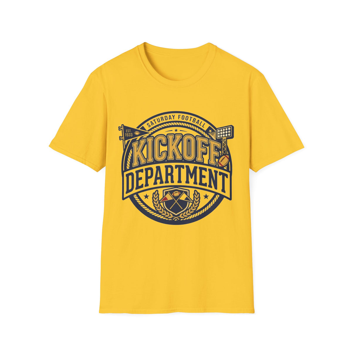 Kickoff Football T-Shirt — Game Day Logo Tee - Trending Now - August 2026