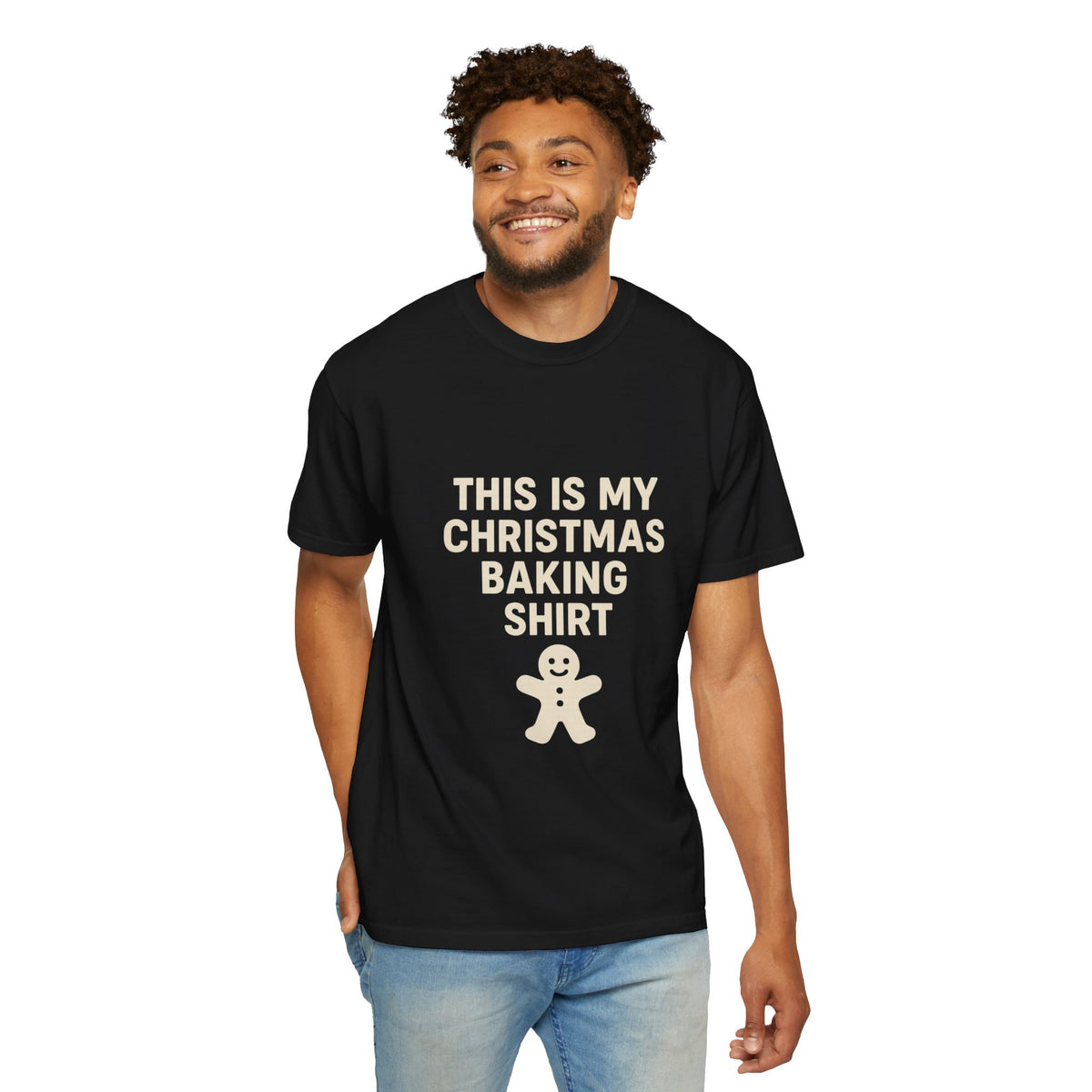 Christmas Baking Shirt — 'This Is My Christmas Baking Shirt' Tee with Gingerbread Graphic- Trending Now - October 2026