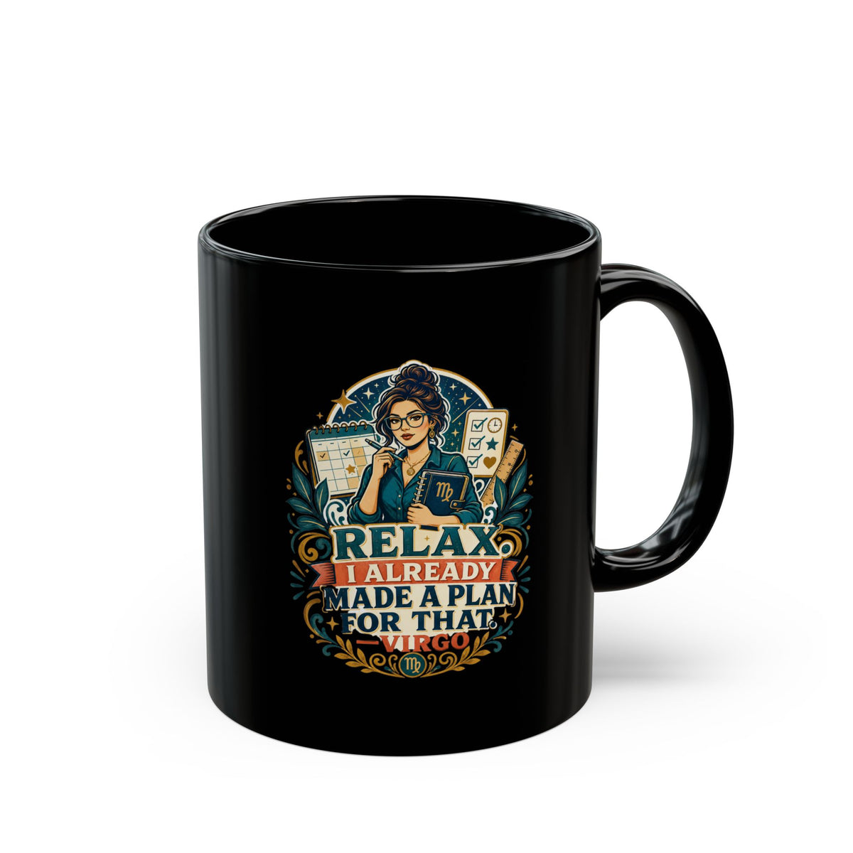 Halloween Relax I Already Made A Plan Mug — Funny Planner Organizer Coffee Cup