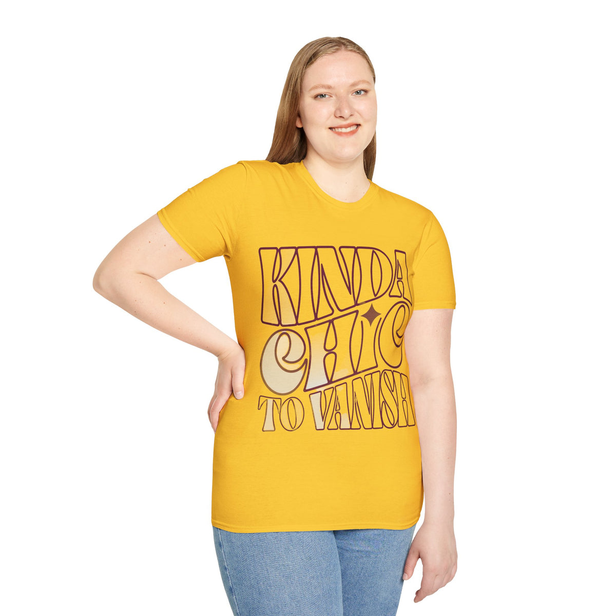 Kinda Chic Retro Graphic Tee — Vintage-Inspired Feminine Casual T-Shirt - Trending Now - August 2026