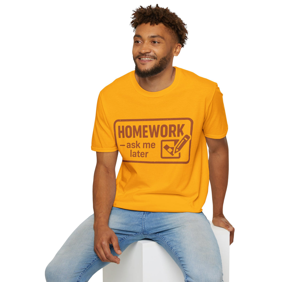 Homework Club T‑Shirt — 'Homework? Done Later' Retro Badge Tee - Trending Now - August 2026