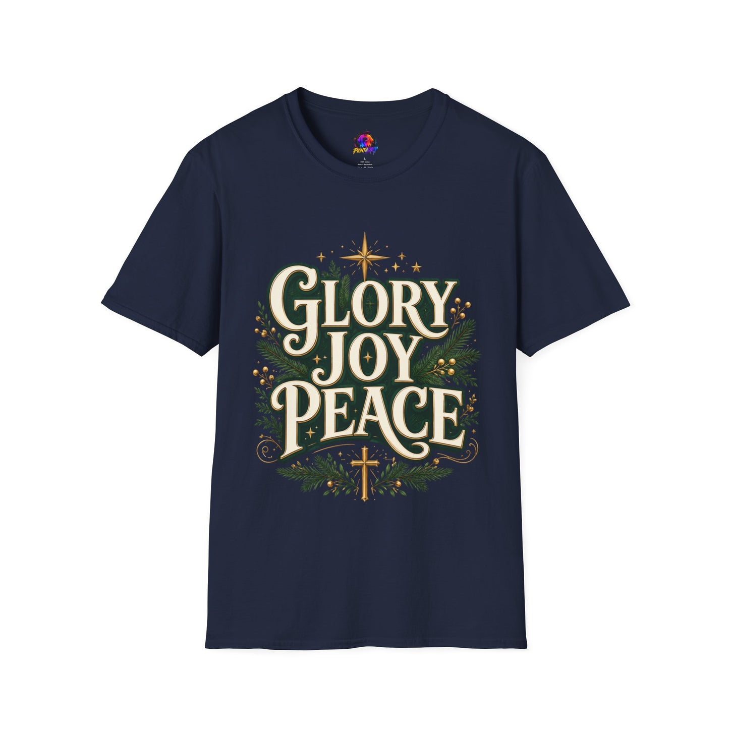Glory Joy Peace Christmas T-Shirt